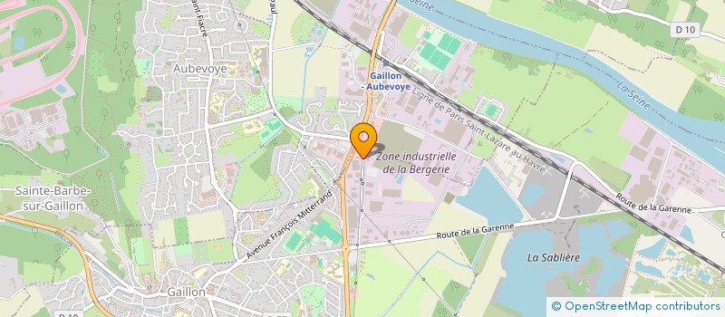 localisation de l'entreprise AUTO SERVICE GAILLONNAIS à GAILLON