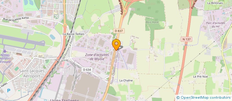 localisation de l'entreprise AUTO SERVICE INTERNATIONAL à SAINT-ARMEL