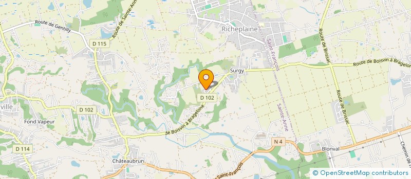 localisation de l'entreprise AUTO SERVICE MOBILE à SAINTE-ANNE
