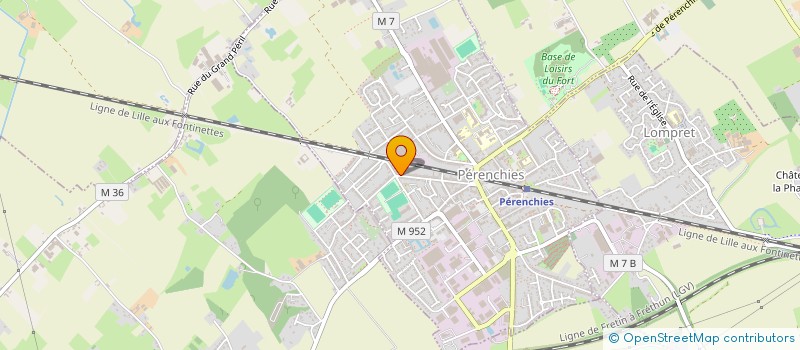 localisation de l'entreprise AUTO SERVICE PERENCHIES  PERENCHIES