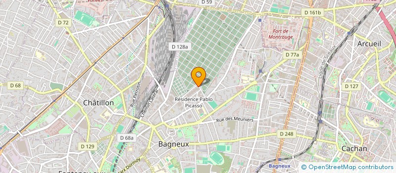 localisation de l'entreprise AUTO SERVICE PLUS à BAGNEUX