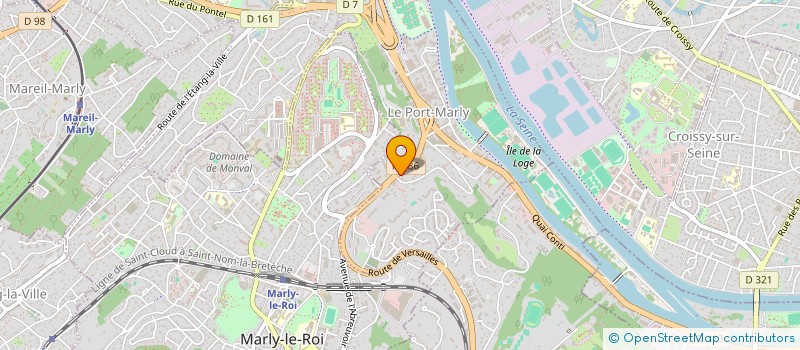 localisation de l'entreprise AUTO SERVICE PORT MARLY à LE PORT-MARLY