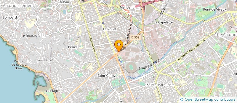 localisation de l'entreprise AUTO SERVICE REPARATION à MARSEILLE
