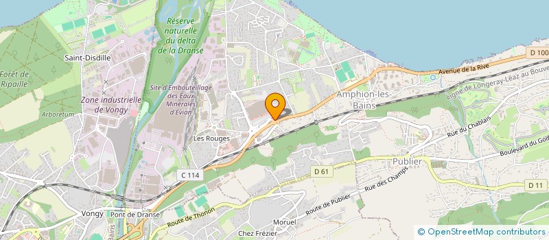localisation de l'entreprise AUTO SERVICES 74 à PUBLIER