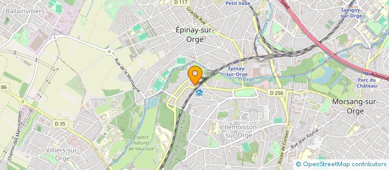 localisation de l'entreprise AUTO SERVICES à VILLEMOISSON-SUR-ORGE