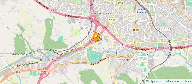 localisation de l'entreprise AUTO SERVICES AIXOIS à AIX-EN-PROVENCE