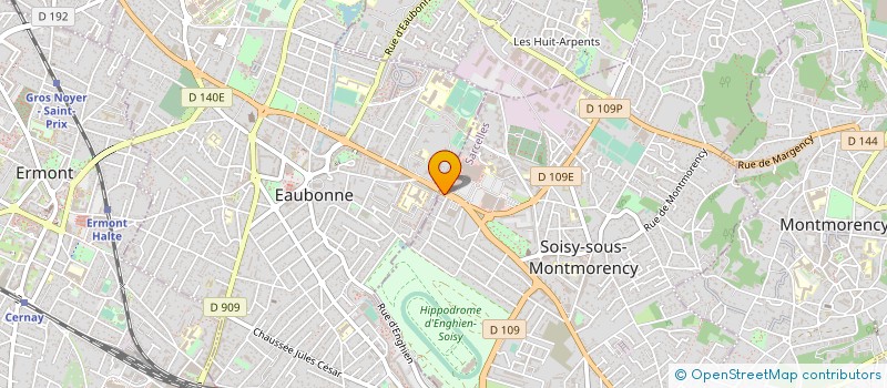 localisation de l'entreprise AUTO SERVICES DE SOISY à SOISY-SOUS-MONTMORENCY