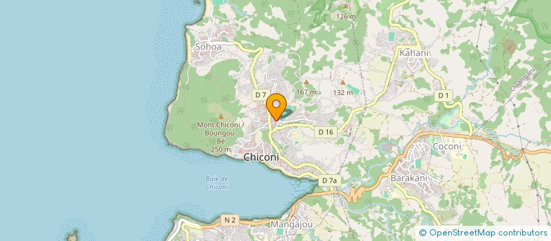localisation de l'entreprise AUTO SERVICES LOCATION à CHICONI