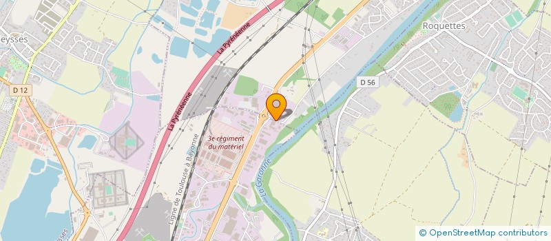 localisation de l'entreprise AUTO SERVICES MURET  ROQUES