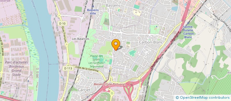 localisation de l'entreprise AUTO SHOP  SAINTE-EULALIE