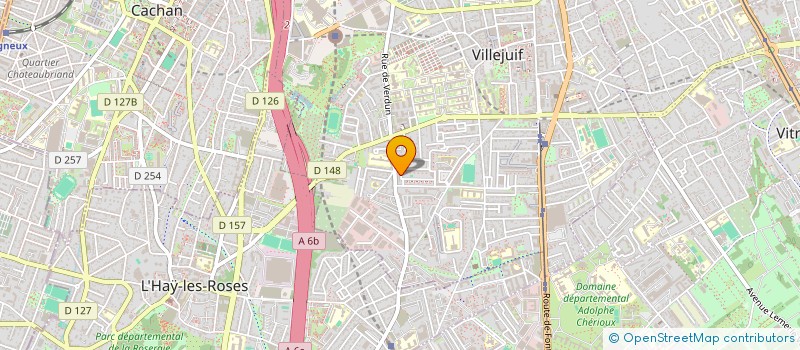 localisation de l'entreprise AUTO SHOP à VILLEJUIF