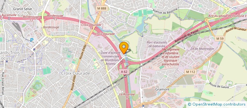 localisation de l'entreprise AUTO SIG 29  TOULOUSE