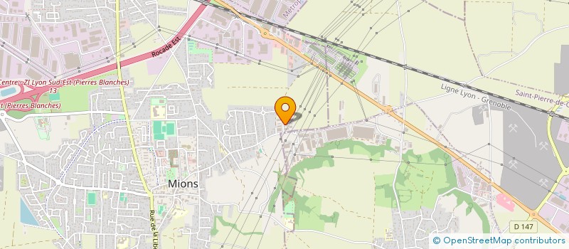 localisation de l'entreprise AUTO SILVA  MIONS