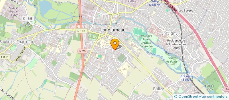 localisation de l'entreprise AUTO SMART à LONGJUMEAU