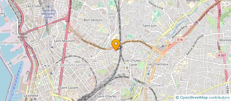 localisation de l'entreprise AUTO SPEED  MARSEILLE