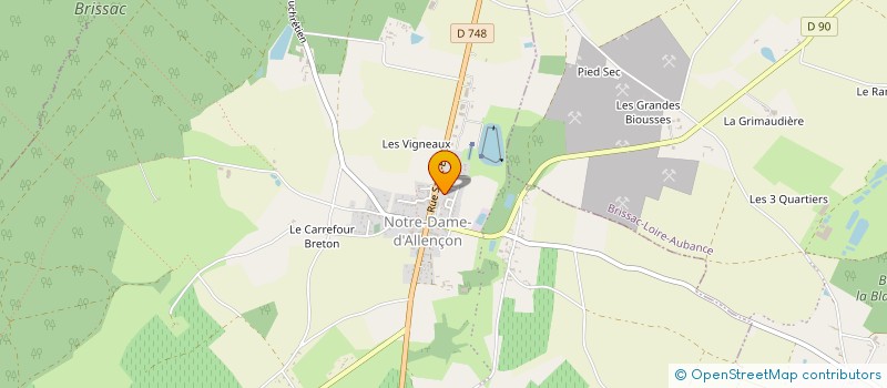 localisation de l'entreprise AUTO SPORT CONCEPT  TERRANJOU