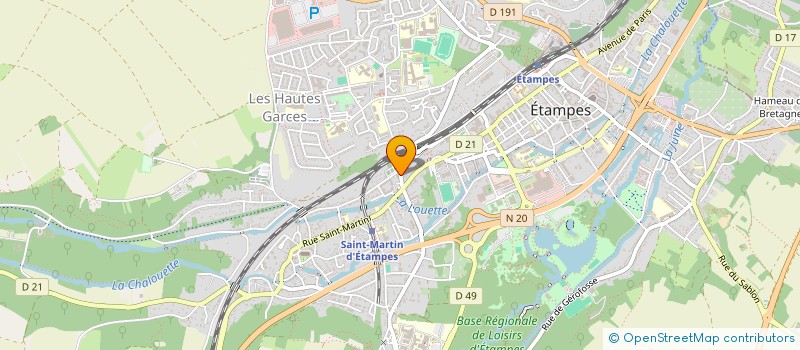 localisation de l'entreprise AUTO SPORT ET COLLELCTION  ETAMPES