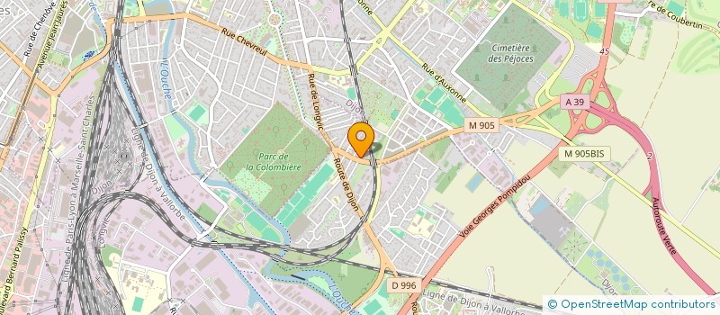 localisation de l'entreprise AUTO SPORT LONGVIC  LONGVIC