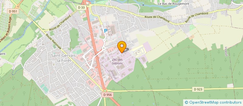 localisation de l'entreprise AUTO STAR 41 à VINEUIL