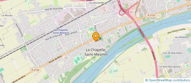 localisation de l'entreprise AUTO STAR 45  LA CHAPELLE-SAINT-MESMIN