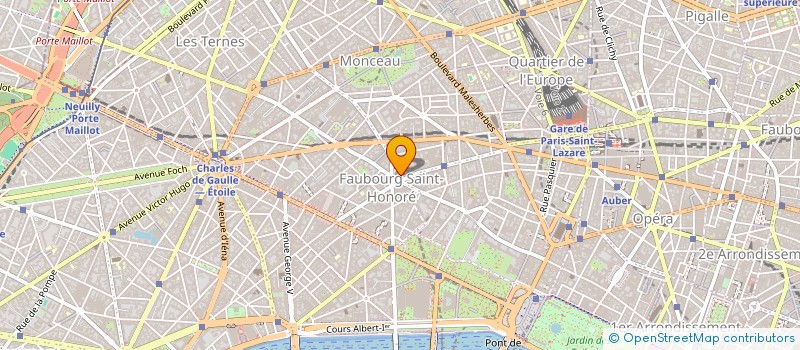 localisation de l'entreprise AUTO STAR  PARIS