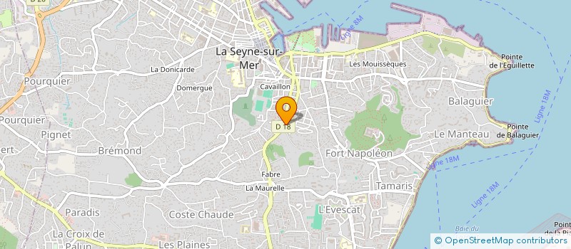 localisation de l'entreprise AUTO STOP LA SEYNE à LA SEYNE-SUR-MER