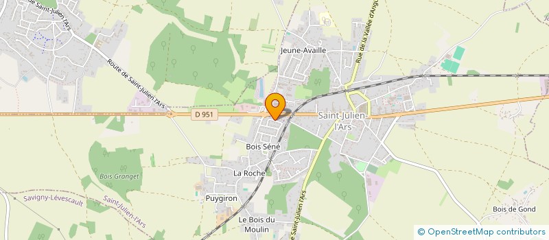 localisation de l'entreprise AUTO STYLES à SAINT-JULIEN-L'ARS