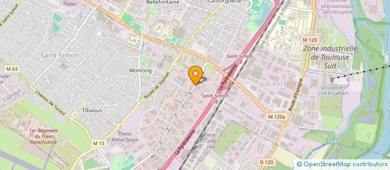 localisation de l'entreprise AUTO SUD SELECTION  TOULOUSE