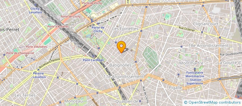 localisation de l'entreprise AUTO SUR MESURE à PARIS