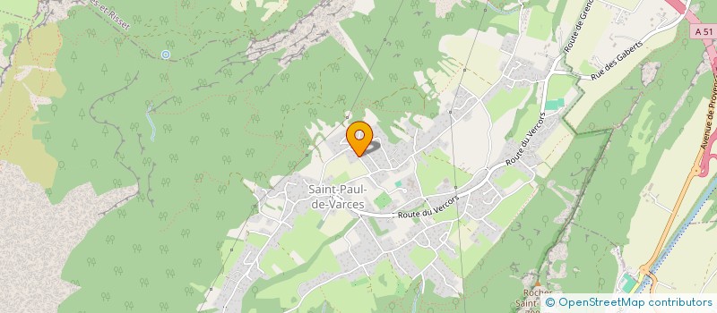 localisation de l'entreprise AUTO-SYSTEM  SAINT-PAUL-DE-VARCES