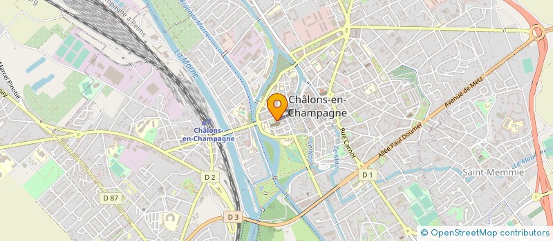 localisation de l'entreprise AUTO SYSTEM PLUS à CHALONS-EN-CHAMPAGNE