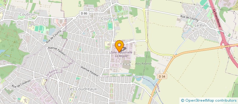 localisation de l'entreprise AUTO SYSTEME 77 à COURTRY