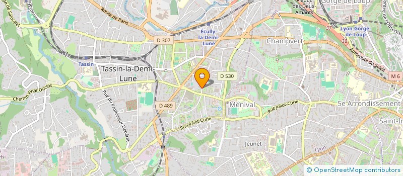 localisation de l'entreprise AUTO TASSIN à TASSIN-LA-DEMI-LUNE