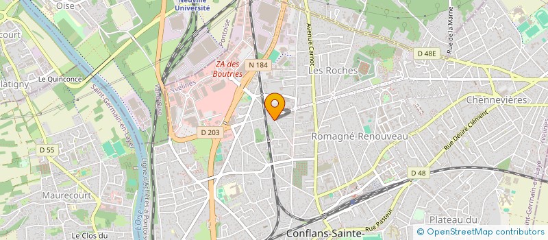 localisation de l'entreprise AUTO TEAM CONSEILS  CONFLANS-SAINTE-HONORINE