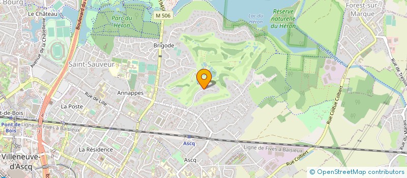 localisation de l'entreprise AUTO-TECHNIC MAGNIER à VILLENEUVE-D'ASCQ