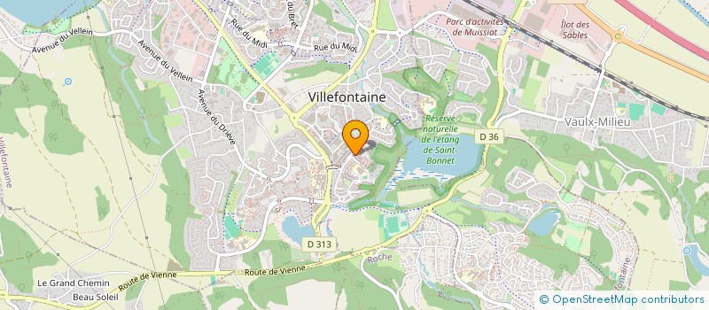 localisation de l'entreprise AUTO TIGER  VILLEFONTAINE