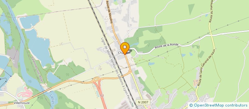 localisation de l'entreprise AUTO-TIMIS à VARENNES-SUR-ALLIER