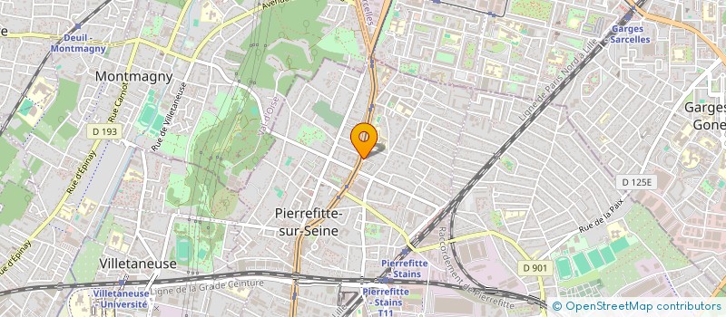 localisation de l'entreprise AUTO TRADE à PIERREFITTE-SUR-SEINE