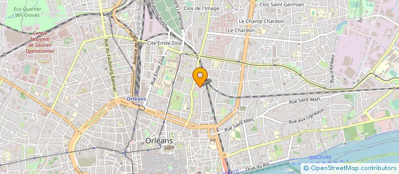 localisation de l'entreprise AUTO TRADING à ORLEANS