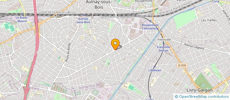 localisation de l'entreprise AUTO TRANSP AFFRET DE L'OUEST PARISIEN à AULNAY-SOUS-BOIS