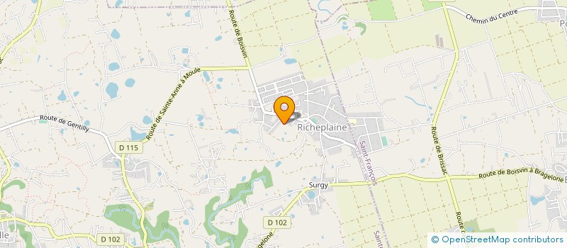 localisation de l'entreprise AUTO TRUCK PIECES SERVICES à SAINTE-ANNE