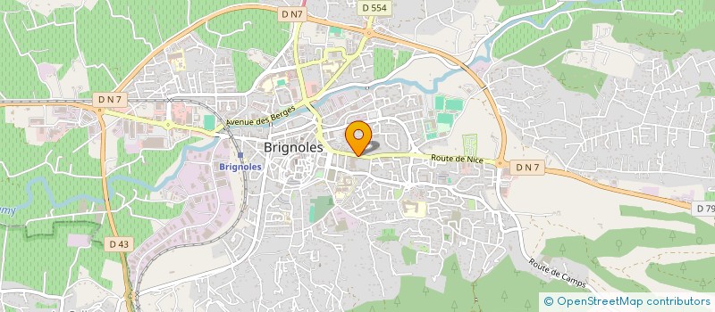 localisation de l'entreprise AUTO VAR à BRIGNOLES