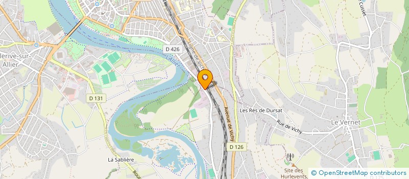 localisation de l'entreprise AUTO VERIF CONTROL FLORET  ABREST