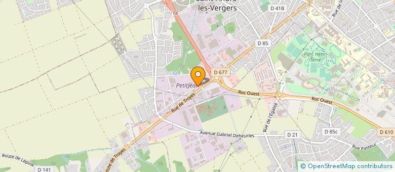 localisation de l'entreprise AUTO VO 10 à TROYES