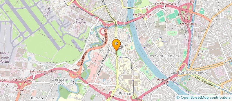 localisation de l'entreprise AUTO VR46  TOULOUSE