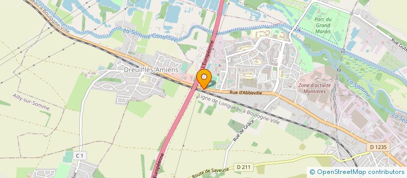localisation de l'entreprise AUTO VSP à AMIENS