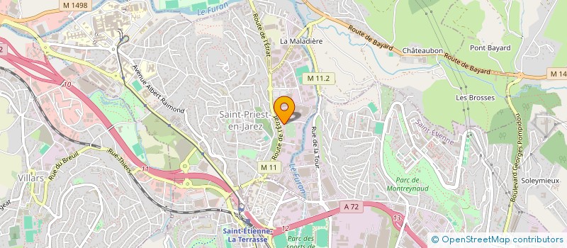 localisation de l'entreprise AUTO ZEN 42  SAINT-PRIEST-EN-JAREZ