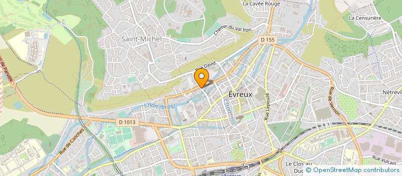 localisation de l'entreprise AUTO ZENITH à EVREUX