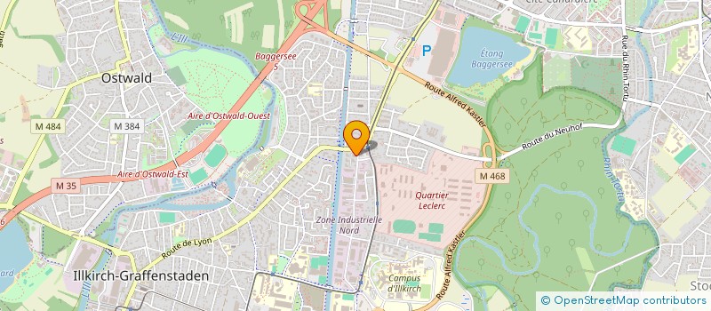 localisation de l'entreprise AUTO ZS  ILLKIRCH-GRAFFENSTADEN