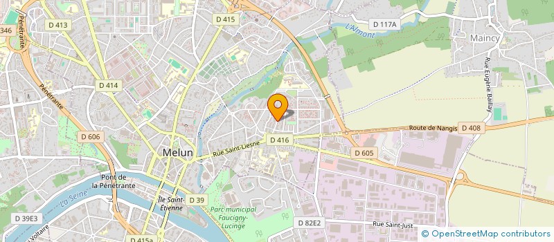 localisation de l'entreprise AUTOBAHN SOLUTION  MELUN